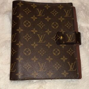 Louis Vuitton Monogram Canvas Large Agenda